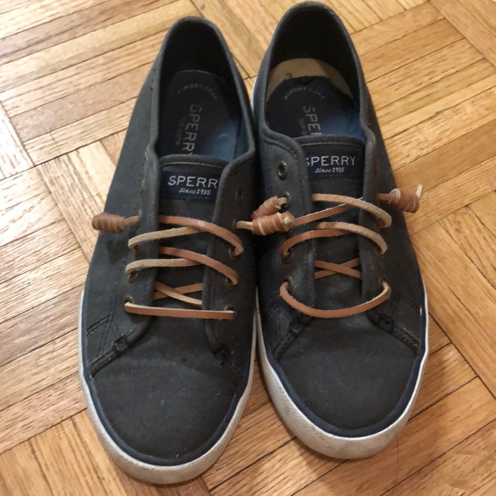 Sperry top sider new canvas sneaker lady size 7